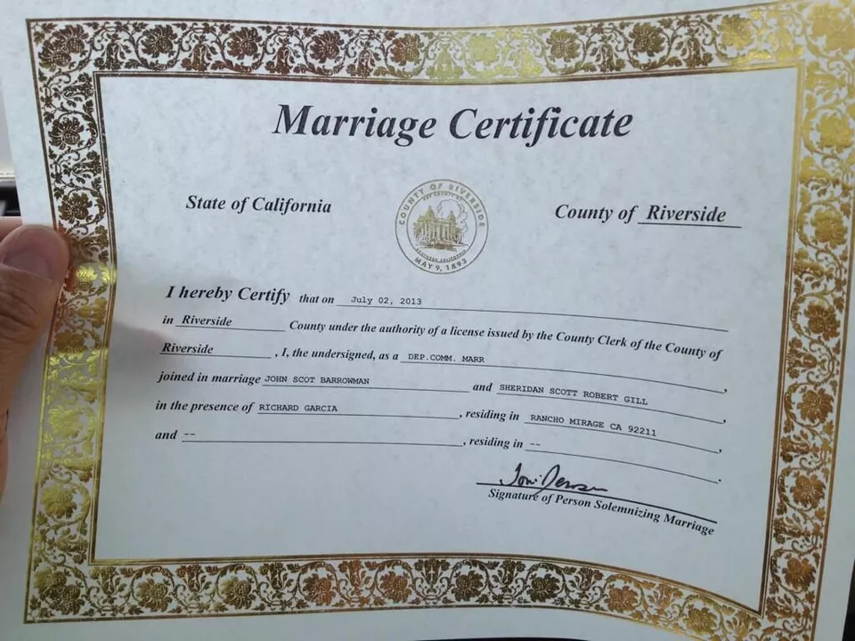 Do one needs a marriage certificate to get passport in India?
